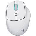 mouse officepal m25w wireless 4000 dpi rgb bianco 6 tasti ergonomico usb-c