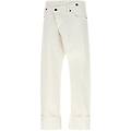 jeans 'cuffed crossover'