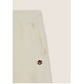 pantaloni in ciniglia a gamba dritta gardenia donna large