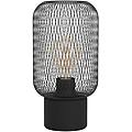 lampada da tavolo wrington nero &oslash; 15 cm x 28 5 cm 1 luce