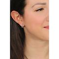 orecchini a cerchio donna ins058or141rhwh