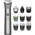rifinitore all-in-one multigroom mg5921-15 10 accessori viso capelli corpo grigio chiaro