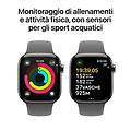 watch series 10 gps + cellular 42mm titanio-naturale sport band grey m/l