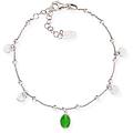 bracciale con charms pendenti donna argento 925 gioiello brmshbv