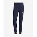 pantaloni lunghi essentials french terry tapered cuff 3s blu marino bianco puro s