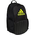adidas. borsa da padel backpack protour nera e verde lime borse sportive ritiro gratis