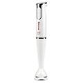 mx04 mixer a immersione 400 watt 2 velocità motore dc lame inox piede anti-schizzo bianco