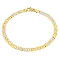 bracciale uomo oro giallo bianco gl101379