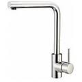 - miscelatore monocomando con canna girevole trail 18x32 cm granitek inox cromato