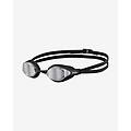 occhialini air speed nero con lenti a specchio grigio