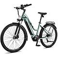 bicicletta elettrica urbana fm8 motore centrale ananda 250w batteria 14 5ah forcella idraulica
