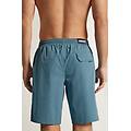 costume boxer mare tinta unita modello lungo uomo azzurro taglia m