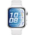 watch fit 5 pro bianco autonomia fino a 10 giorni cassa in titanio vetro zaffiro e ecg compatibile