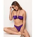 costume a fascia con coppe estraibili shira / viola / 4 viola