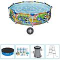 - piscina fuori terra in giro 274x66 cm multi include accessori coordinati cb4