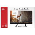 TELESYSTEM tele system tv led 32 pollici hd ready dvb-t2-c-s2 classe e nero
