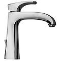 miscelatore monoforo monocomando per lavabo serie lady 89cr211 con scarico automatico 1 1/4''