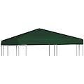 - copertura superiore per gazebo 310 g / m² 3x3 m verde