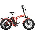 bicicletta elettrica pieghevole toledo con pneumatici kenda fat tire 20x4 e motore 36v 250w