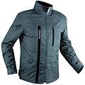 a-pro giacca moto scooter protezioni ce sfoderabile giubbino impermeabile dark / blu xxl