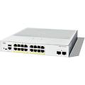 switch di rete gestito 16 porte gigabit ethernet 2x sfp bianco