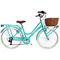 bici da città dolce vita by roma 26 con cesto tiffany