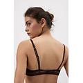 reggiseno balconcino ilenia get noticed donna marrone taglia 3c