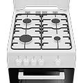 Beko Fsg522dwc Cucina A Gas 50x60 4 Fuochi Forno A Gasgrill Colore Bianco
