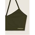 top sportivo seamless con spalline incrociate cypress donna exsmall/small