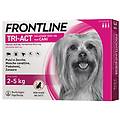 tri-act spot-on per cani 3 pipette per cani taglia mini (2-5 kg) antiparassitario per cani 1&deg;