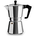 caffettiera moka italexpress 0 45 l 9 tazze alluminio nero