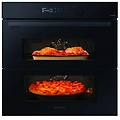 nv7b5760wbk forno a incasso a vapore serie 5 76 l a+ vetro nero