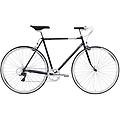 bicicletta urbana echo uno obsidian colore nero taglia s/m