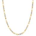 collana uomo oro giallo bianco gl100347