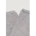 calze corte con cashmere e glitter donna grigio tu