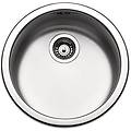 - serie firenze lavello tondo 1 vasca diametro 435 mm colore inox