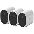 - 3 telecamere sorveglianza wifi senza fili 1080p visione notturna a colori audio 2 vie interno /