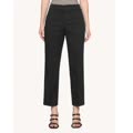 pantaloni meli cropped loose in gabardina compact