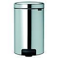 pattumiera new icon a pedale grigio inox 20 l