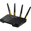 tuf gaming ax3000 v2 router wireless gigabit ethernet dual-band (2. 4 ghz/5 ghz) nero arancione