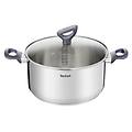 - tefal g7124414 padella 2 5 l rotondo acciaio inossidabile