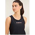 canotta tecnica con girospalla ampio e taglio regular nero donna extra large