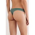 brasiliana in cotone senza cuciture donna verde taglia 4