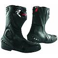 a-pro stivali stivaletto moto racing pelle pista professionale traspirante nero 40