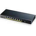 switch managed 8 porte gigabit poe 70w 2xsfp design senza ventole desktop gs1900-10hp-eu0102f