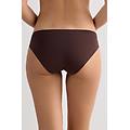 slip in cotone senza cuciture donna marrone taglia 2