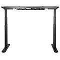 base per scrivania motorizzata regolabile in altezza 62-128 cm nera connected