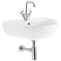 lavabo colibrì 55 cm monoforo sospeso bianco lucido (500. 871. 00. 1)