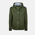 giacca da donna modello coat verde