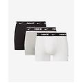 boxer trunk bianco nero grigio (3 pezzi) s